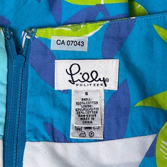 Lilly Pulitzer Skirt Negresco Lagoon Serenading Frog Print A Line White Label - Picture 11 of 14